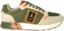 Aeronautica militare Tricolori Running Sneakers Groen Multicolor Heren - Thumbnail 1