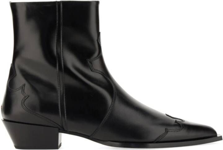 Aeyde 4cm Hak Hester Boot Black Dames