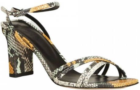 Aeyde Annabella Snake Print Pumps Grijs Dames