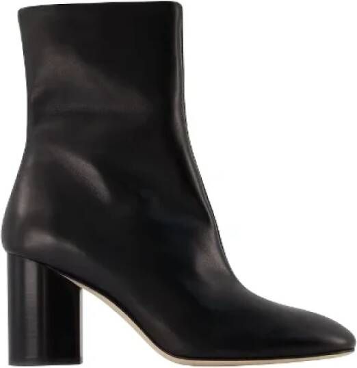 aeyde Leather boots Black Dames