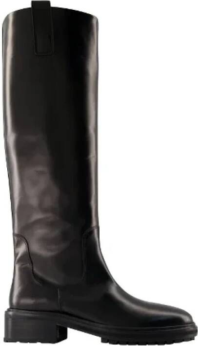 aeyde Leather boots Black Dames