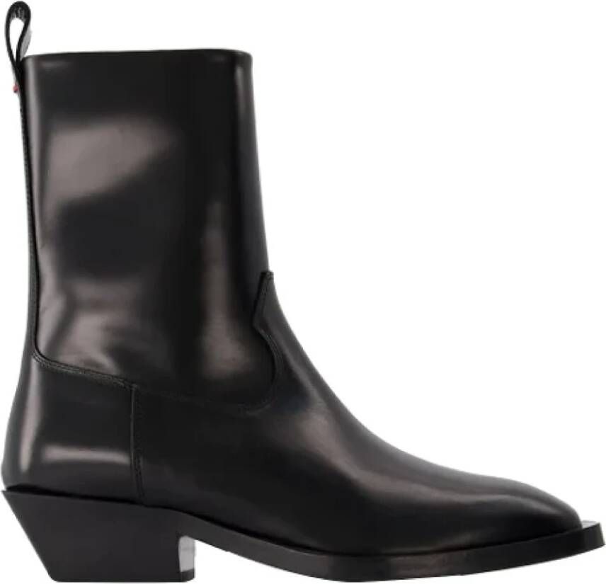 Aeyde Leather boots Black Dames