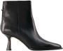 Aeyde Leather boots Black Dames - Thumbnail 1