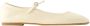 Aeyde Leren Ballerinas in Beige en Wit White Dames - Thumbnail 6