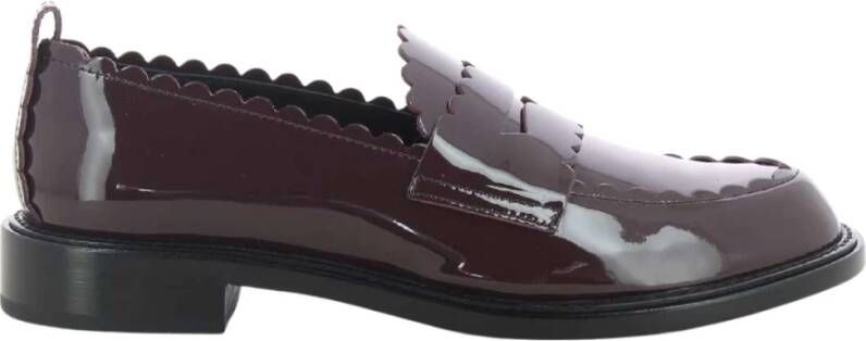 AGL Bordeaux Janise Dames Loafers Red Dames