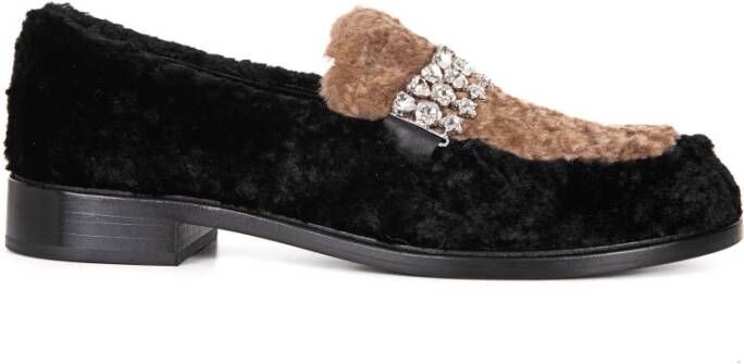 AGL Gevoerde Loafers Black Dames