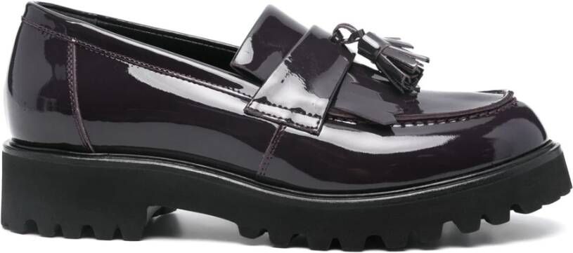 AGL Goldie Patent Leren Loafers Purple Dames