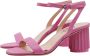 AGL High Heel Sandals Pink Dames - Thumbnail 1