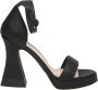 AGL High Heel Sandals Zwart Dames - Thumbnail 5