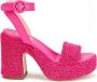 AGL Hoge Hak Sandalen Pink Dames - Thumbnail 1