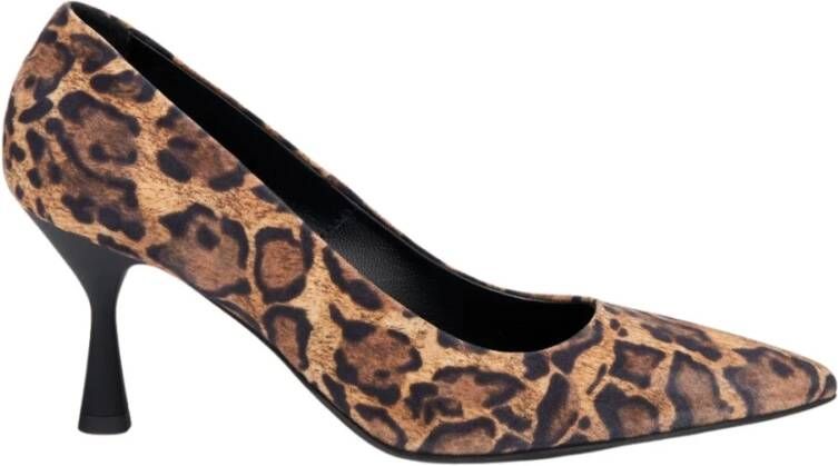 AGL Luipaardprint Pumps Schoenen Brown Dames