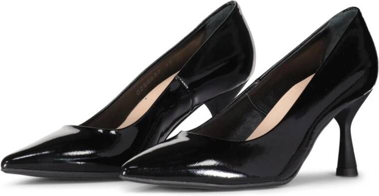 AGL Martini Hak Leren Pumps Black Dames