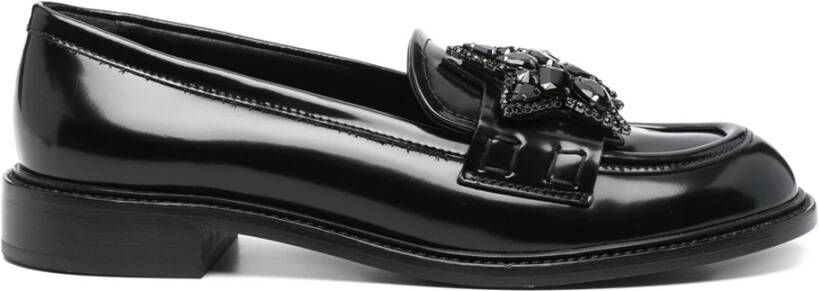 AGL Olivia Star Patent Leren Loafers Black Dames