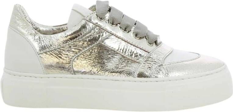 AGL Witte Damesschoenen Minos Gray Dames