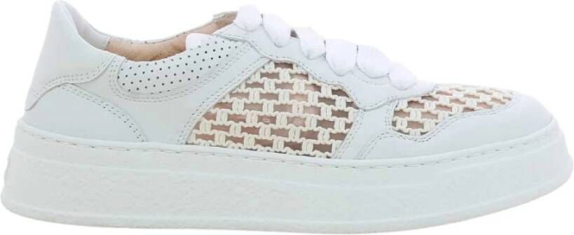 AGL Witte Mesh Damesschoenen White Dames