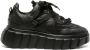 AGL Zwarte Sleehak Sneakers Sportschoenen Black Dames - Thumbnail 1