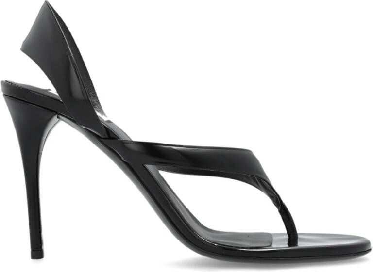 Alaïa Leren sandalen Black Dames