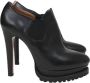 Alaïa Pre-owned Leather boots Black Dames - Thumbnail 1