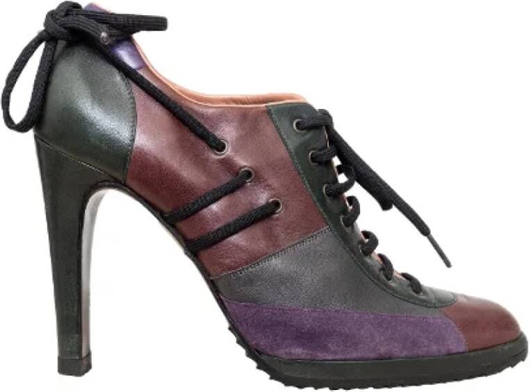 Alaïa Pre-owned Leather boots Multicolor Dames