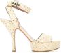 Alaïa Pre-owned Leather sandals Beige Dames - Thumbnail 1