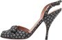 Alaïa Pre-owned Raffia sandals Black Dames - Thumbnail 1