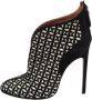 Alaïa Pre-owned Suede boots Black Dames - Thumbnail 1