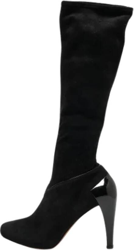 Alaïa Pre-owned Suede boots Black Dames