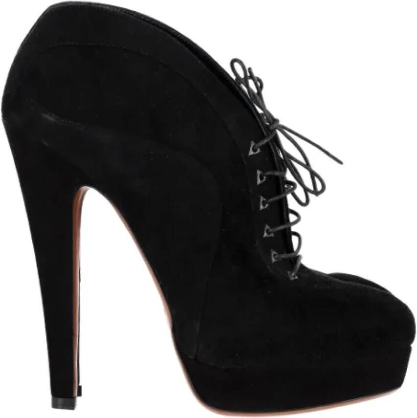 Alaïa Pre-owned Suede boots Black Dames