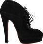 Alaïa Pre-owned Suede boots Black Dames - Thumbnail 1