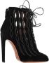 Alaïa Pre-owned Suede boots Black Dames - Thumbnail 1