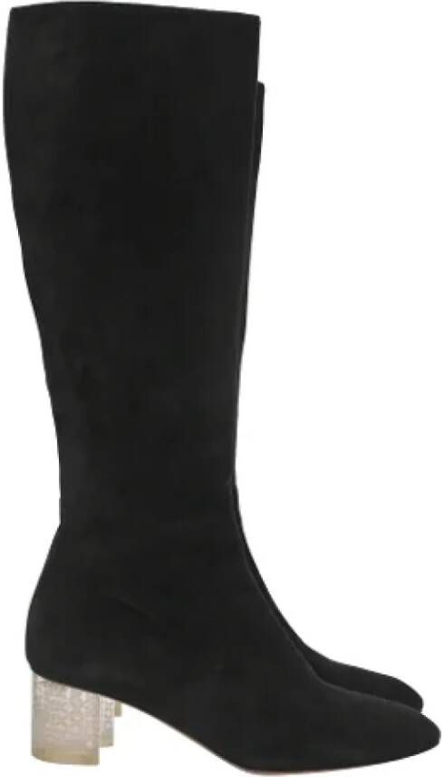 Alaïa Pre-owned Suede boots Black Dames