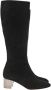 Alaïa Pre-owned Suede boots Black Dames - Thumbnail 1