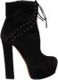 Alaïa Pre-owned Suede boots Black Dames - Thumbnail 1