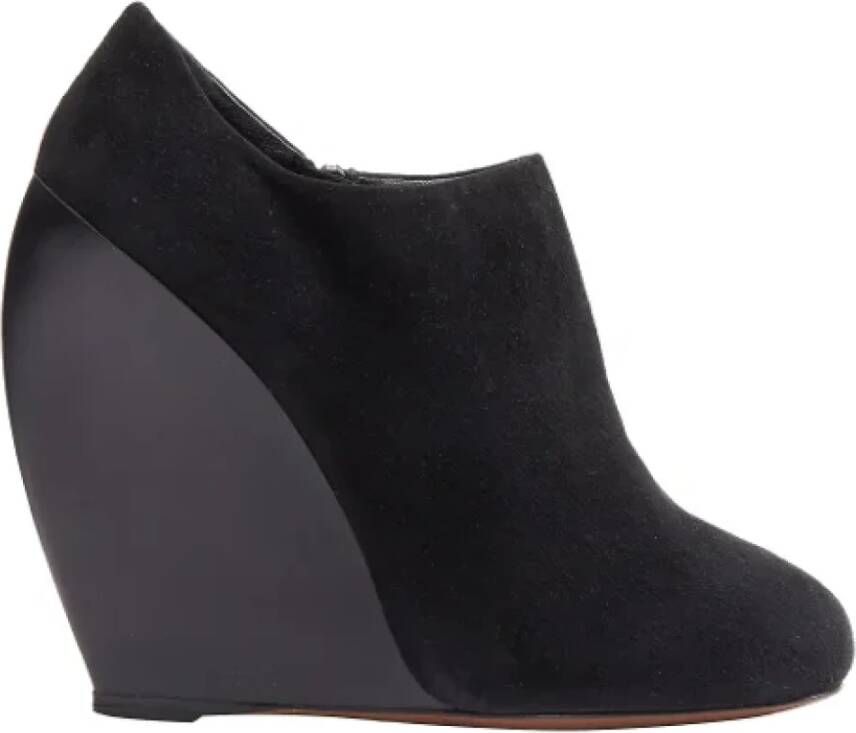 Alaïa Pre-owned Suede boots Black Dames