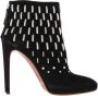 Alaïa Pre-owned Suede boots Black Dames - Thumbnail 1