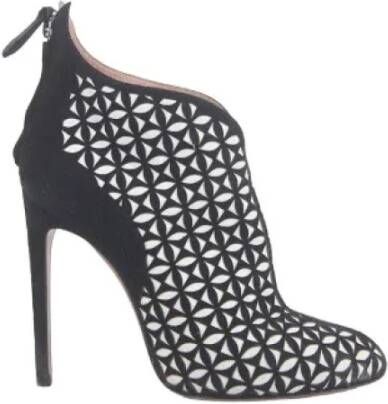 Alaïa Pre-owned Suede heels Black Dames