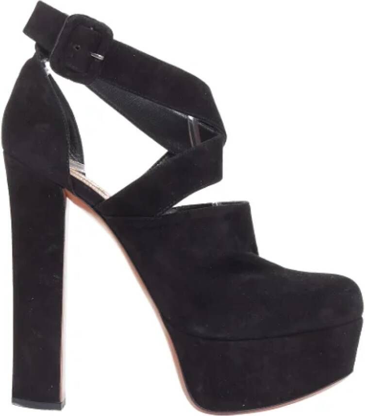 Alaïa Pre-owned Suede heels Black Dames