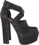 Alaïa Pre-owned Suede heels Gray Dames - Thumbnail 1