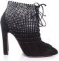 Alaïa Suede boots Black Dames - Thumbnail 1