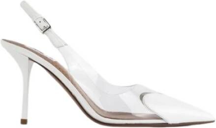 Alaïa Witte Hart Uitgesneden Pumps White Dames