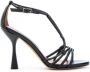 Albano A3093 Sandal Cinturei Zwart Dames - Thumbnail 1