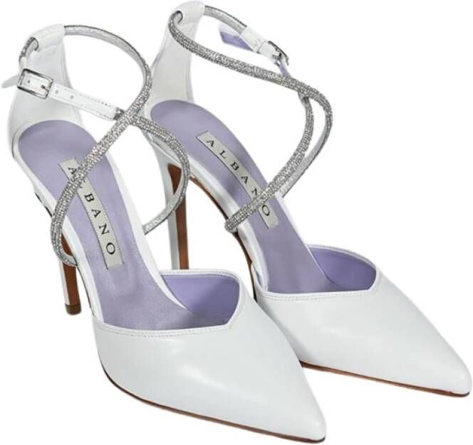 Albano Elegante Décolleté Schoenen White Dames