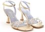 Albano High Heel Sandals Beige Dames - Thumbnail 1