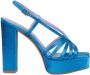 Albano High Heel Sandals Blauw Dames - Thumbnail 1