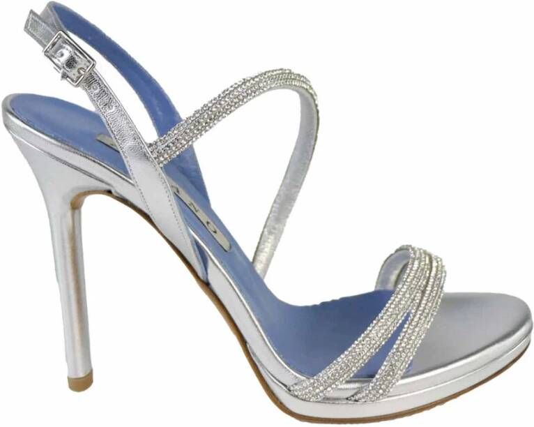 Albano High Heel Sandals Grijs Dames