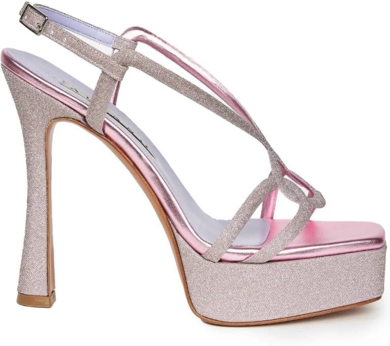 Albano High Heel Sandals Roze Dames