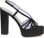 Albano High Heel Sandals Zwart Dames - Thumbnail 1