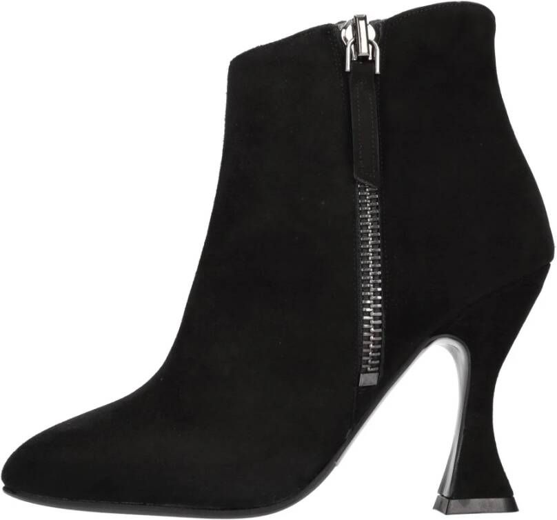 Albano Laarzen Zwart Black Dames