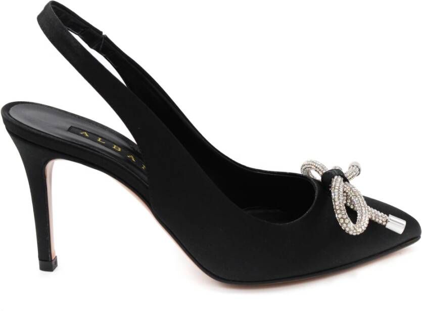 Albano Elegante Leren Pumps Black Dames