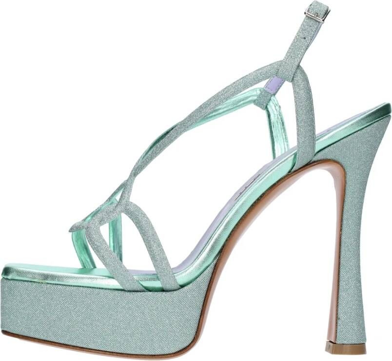 Albano Sandalen Groen Green Dames